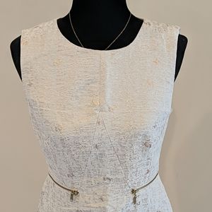 Eci metallic cocktail dress